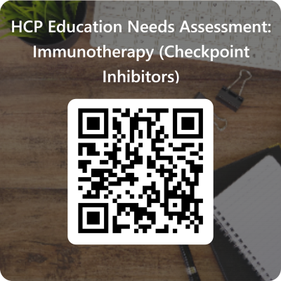 QRCode for HCP Education Needs Assessment_ Immunotherapy (Checkpoint Inhibitors) (1).png