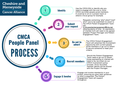 CMCA people panel process diagram